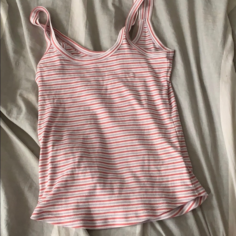 striped tank top